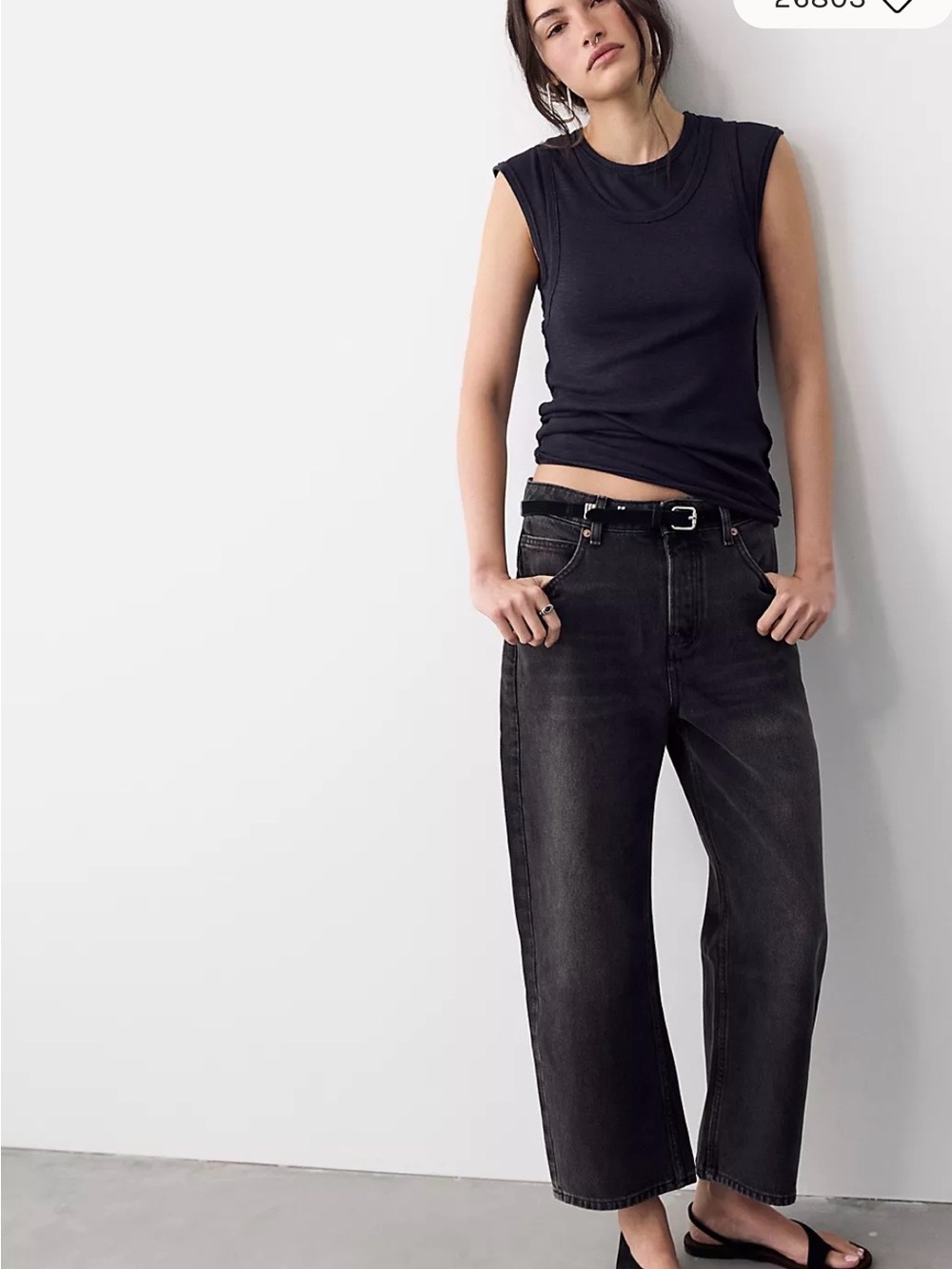 We The Free Women's Black Boyfriend Jeans
